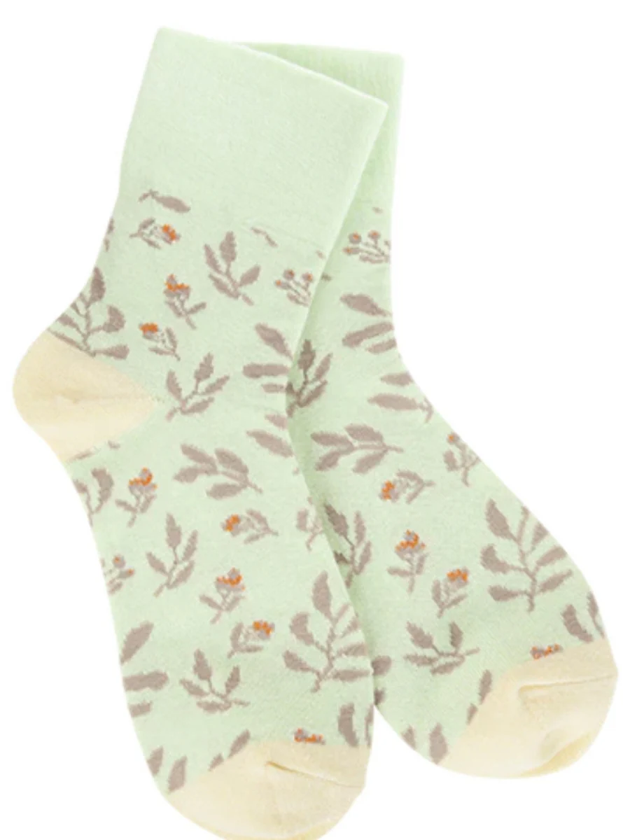Crescent Socks - Garden Mini Crew Socks - Image 3