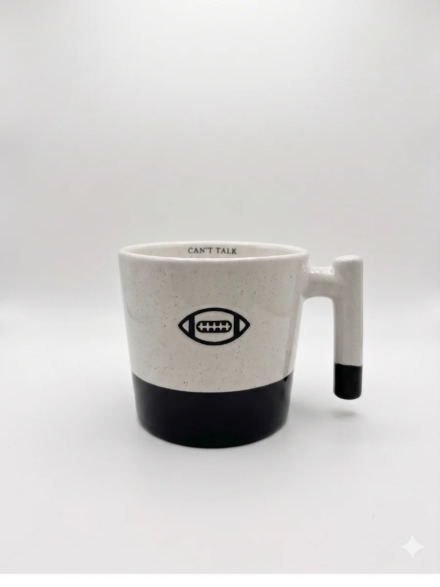 Demdaco 'Football is On' Mug