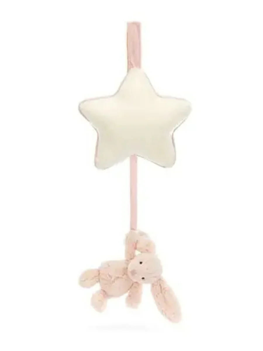 Jellycat Bashful Blush Bunny Musical Pull - Image 2
