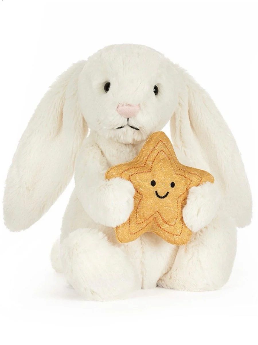 Jellycat Cream Bunny with Star - Image 2