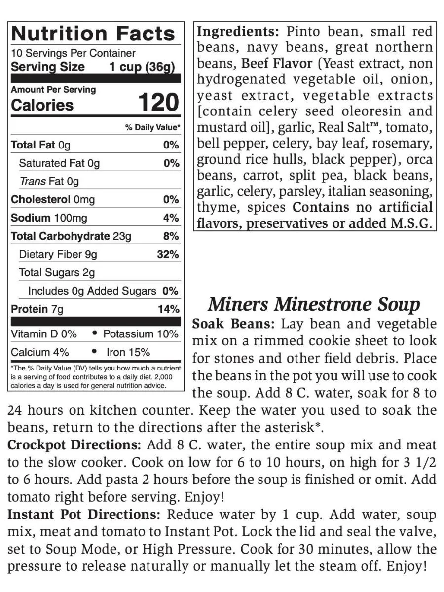 Miners Minestrone Soup - Image 4