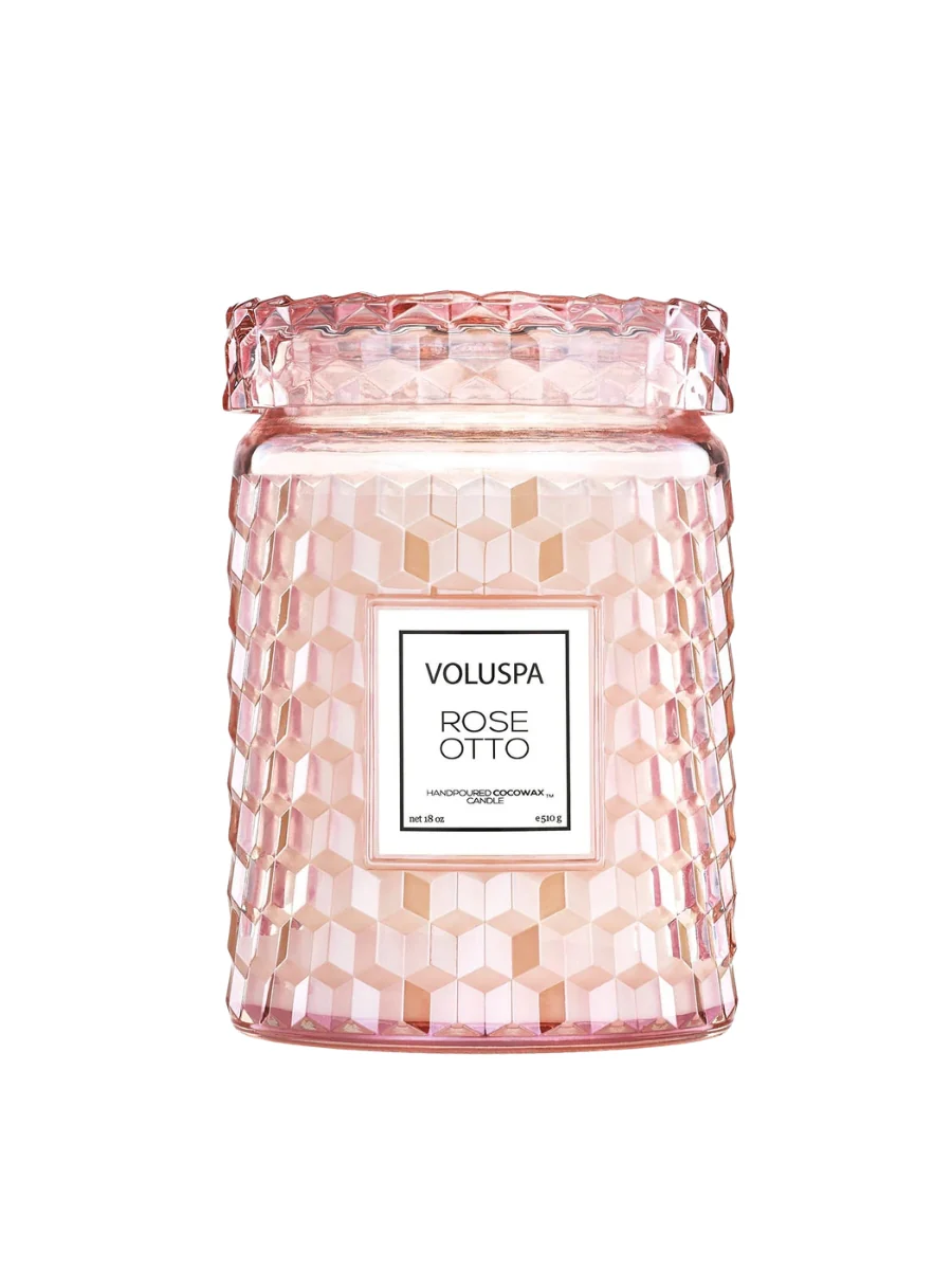 Voluspa Rose Otto Large Jar Candle 18oz