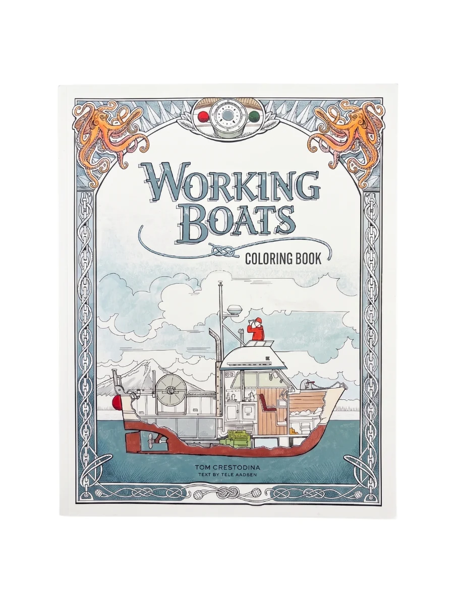 Working Boats Coloring Book